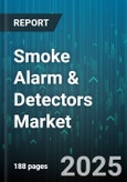 Smoke Alarm & Detectors Market by End User (Commercial, Industrial, Residential), Sensor Type (Dual Sensor, Ionization, Photoelectric), Power Source, Connectivity, Distribution Channel - Global Forecast 2025-2030- Product Image