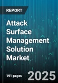 Attack Surface Management Solution Market by Component (Services, Solutions), Deployment Mode (Cloud, Hybrid, on Premises), Organization Size, Industry Vertical - Global Forecast 2025-2030- Product Image