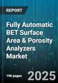Fully Automatic BET Surface Area & Porosity Analyzers Market by Application, End User, Analyzer Type, Pore Size Range, Technology, Distribution Channel - Global Forecast 2025-2030- Product Image