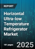 Horizontal Ultra-low Temperature Refrigerator Market by End User, Temperature Range, Capacity, Refrigeration Technology, Defrost Type - Global Forecast 2025-2030- Product Image