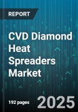 CVD Diamond Heat Spreaders Market by Application (Laser Diodes, LED Lighting, Power Electronics), Type (Bare Diamond, Composite Diamond, Metal Bonded Diamond), End User, Form Factor - Global Forecast 2025-2030- Product Image