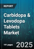 Carbidopa & Levodopa Tablets Market by Formulation (Controlled Release, Extended Release, Immediate Release), Distribution Channel (Hospital Pharmacy, Online Pharmacy, Retail Pharmacy), Dosage Strength, End User, Application - Global Forecast 2025-2030- Product Image
