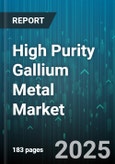 High Purity Gallium Metal Market by Source (Primary, Recycled), Purity (99.99%, 99.999%, 99.9999%), End User, Application, Form - Global Forecast 2025-2030- Product Image