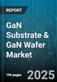 GaN Substrate & GaN Wafer Market by Product (Gallium Nitride on Sapphire, Gallium Nitride on Silicon, Gallium Nitride on Silicon Carbide), Application (Automotive, Consumer Electronics, Defense), Wafer Size - Global Forecast 2025-2030- Product Image