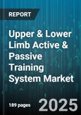 Upper & Lower Limb Active & Passive Training System Market by Device Type (Non Robotic, Robotic), System Type (Active, Passive), End User, Application, Therapy Type, Patient Age Group, Component - Global Forecast 2025-2030- Product Image