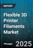 Flexible 3D Printer Filaments Market by Material Type (Tpc, Tpe, Tpu), End-Use Industry (Aerospace, Automotive, Consumer Products), Filament Diameter, Application, Color, Price Tier - Global Forecast 2025-2030- Product Image
