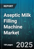 Aseptic Milk Filling Machine Market by Packaging Type (Bottle, Can, Carton), Machine Type (Linear, Multi Head, Rotary), Capacity Range, Automation Level, Sterilization Process, End User - Global Forecast 2025-2030- Product Image