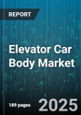 Elevator Car Body Market by Material Type (Aluminum, Composite, Fiber Reinforced Plastic), Application (Modernization, New Installation), End User, Elevator Type, Finish Type - Global Forecast 2025-2030- Product Image