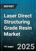 Laser Direct Structuring Grade Resin Market by Resin Type (Liquid Crystal Polymer, Polybutylene Terephthalate, Polyetherimide), Application (Antenna Structures, Decorative Trim, EMI Shielding), End Use, Process, Market Form - Global Forecast 2025-2030- Product Image