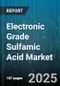 Electronic Grade Sulfamic Acid Market by Application (Chemical Mechanical Planarization, Etching, Passivation), End-Use Industry (LED Production, PCB Manufacturing, Semiconductor Manufacturing), Form, Distribution Channel - Global Forecast 2025-2030 - Product Thumbnail Image