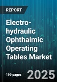 Electro-hydraulic Ophthalmic Operating Tables Market by End User (Ambulatory Surgical Centers, Hospitals, Specialty Clinics), Product Type (Mobile Tables, Stationary Tables), Distribution Channel, Application - Global Forecast 2025-2030- Product Image