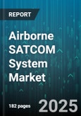 Airborne SATCOM System Market by Platform Type (Fixed Wing, Rotary Wing, Unmanned Aerial Vehicles), Application (Inflight Communications, Navigation, Surveillance), Service Type, Frequency Band, End User - Global Forecast 2025-2030- Product Image