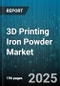 3D Printing Iron Powder Market by End User Industry (Aerospace, Automotive, Consumer Goods), Type (Carbonyl, Gas Atomized, Water Atomized), Printing Technology, Particle Size Range, Powder Morphology - Global Forecast 2025-2030 - Product Thumbnail Image