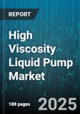 High Viscosity Liquid Pump Market by End Use Industry (Chemicals, Food and Beverage, Oil and Gas), Type (Gear Pump, Lobe Pump, Peristaltic Pump), Technology, Mounting Type, Material - Global Forecast 2025-2030- Product Image