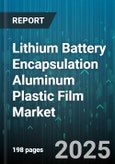 Lithium Battery Encapsulation Aluminum Plastic Film Market by End Use Industry (Aerospace, Automotive, Consumer Electronics), Application Level (Cell Level, Module Level, Pack Level), Material Construction, Film Thickness, Lamination Process - Global Forecast 2025-2030- Product Image