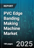 PVC Edge Banding Making Machine Market by Application (Bathroom Cabinets, Home Furniture, Kitchen Cabinets), Machine Type (Automatic, Manual, Semi Automatic), Glue Type, Material, Thickness, End User - Global Forecast 2025-2030- Product Image