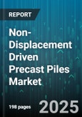 Non-Displacement Driven Precast Piles Market by Application (Commercial, Industrial, Infrastructure), End Use (Bridge Substructure, Foundation, Marine Piling), Product Type, Construction Type, Distribution Channel, Installation Depth - Global Forecast 2025-2030- Product Image