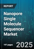 Nanopore Single Molecule Sequencer Market by Product Type (Consumable, Instrument, Software), Application (Clinical Diagnostics, Epigenomics, Genomics), End User, Business Model - Global Forecast 2025-2030- Product Image