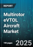 Multirotor eVTOL Aircraft Market by Application (Air Taxi, Cargo Transport, Commuter), End User (Commercial, Government, Military), Propulsion Type, Battery Type, Aircraft Range, Aircraft Size - Global Forecast 2025-2030- Product Image