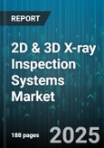 2D & 3D X-ray Inspection Systems Market by Technology, Application, End-User Industry, Detector Type, System Configuration - Global Forecast 2025-2030- Product Image
