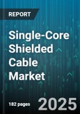 Single-Core Shielded Cable Market by End Use Industry, Application, Conductor Material, Insulation Material, Shield Type, Voltage Rating, Armor Type, Fire Rating, Temperature Rating - Global Forecast 2025-2030- Product Image