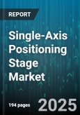 Single-Axis Positioning Stage Market by Actuation Type (Manual, Motorized), Drive Technology (Air Bearing, Ball Screw, Lead Screw), Application, End User Industry - Global Forecast 2025-2030- Product Image