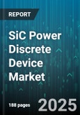 SiC Power Discrete Device Market by Package Type (Module, Surface Mount, Through Hole), Voltage Class (650-1200V, <650V, >1200V), Device Type, Power Rating, End Use Industry - Global Forecast 2025-2030- Product Image