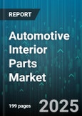 Automotive Interior Parts Market by Component Category (Airbag Covers, Carpets & Floor Mats, Door Panels), Material Type (Foam, Metal, Plastic Composites), Vehicle Type, Sales Channel - Global Forecast 2025-2030- Product Image