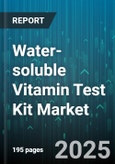 Water-soluble Vitamin Test Kit Market by Test Kit Type (Enzyme Linked Immunosorbent Assay, High Performance Liquid Chromatography, Rapid Test Kit), Vitamin Type (Vitamin B1, Vitamin B12, Vitamin B2), Application, End User, Distribution Channel - Global Forecast 2025-2030- Product Image