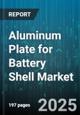 Aluminum Plate for Battery Shell Market by End Use Industry (Consumer Electronics, Electric Vehicles, Energy Storage Systems), Battery Type (Lead Acid, Lithium Ion, Nickel Metal Hydride), Cell Type, Alloy Type, Thickness, Manufacturing Process - Global Forecast 2025-2030- Product Image