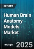 Human Brain Anatomy Models Market by Product Type (Anatomical Plastic Models, Digital Brain Models, Resin Brain Models), End User (Educational Institutions, Hospitals and Clinics, Research Institutes), Distribution Channel, Material, Model Type - Global Forecast 2025-2030- Product Image
