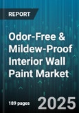 Odor-Free & Mildew-Proof Interior Wall Paint Market by Formulation (Solvent-Based, Water-Based), End Use (Commercial, Industrial, Residential), Distribution Channel, Finish, Application, Price Range, Technology - Global Forecast 2025-2030- Product Image