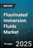 Fluorinated Immersion Fluids Market by Application (Insulation, Test & Measurement, Thermal Management), End-Use Industry (Aerospace & Defense, Automotive, Electronics & Semiconductors), Type, Purity Grade, Distribution Channel - Global Forecast 2025-2030- Product Image
