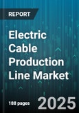 Electric Cable Production Line Market by Conductor Material (Aluminum, Copper), Product Type (Communication Cable, Control Cable, Power Cable), Insulation Material, End Use, Voltage, Installation Type - Global Forecast 2025-2030- Product Image