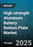 High-strength Aluminum Battery Bottom Plate Market by Battery Type (Lead Acid, Lithium Ion, Nimh), Application (Automotive, Consumer Electronics, Industrial), Manufacturing Process, End User, Thickness Range - Global Forecast 2025-2030- Product Image