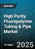 High Purity Fluoropolymer Tubing & Pipe Market by End-Use Industry (Chemical Processing, Food & Beverage, Medical), Material Type (Etfe, Fep, Pfa), Application, Product Type, Size, Pressure Rating, Manufacturing Process - Global Forecast 2025-2030- Product Image