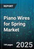 Piano Wires for Spring Market by End Use (Automotive, Electronics, Industrial Equipment), Material Type (Alloy Steel, Music Wire, Stainless Steel), Wire Grade, Diameter Range, Coating Type - Global Forecast 2025-2030- Product Image