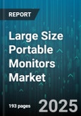 Large Size Portable Monitors Market by Touch Capability (Non Touch, Touch), Resolution (Full High Definition, Quad High Definition, Ultra High Definition), Distribution Channel, Panel Type, Application, Screen Size, Connectivity - Global Forecast 2025-2030- Product Image