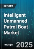 Intelligent Unmanned Patrol Boat Market by Application (Border Patrol, Coastal Surveillance, Environmental Monitoring), Automation Level (Fully Autonomous, Remotely Operated, Semi Autonomous), Propulsion Type, End User, Range, Payload - Global Forecast 2025-2030- Product Image