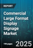 Commercial Large Format Display Signage Market by Technology (Lcd, Led, Projection), Application (Corporate, Education, Hospitality), Installation, Screen Size, Touch Capability - Global Forecast 2025-2030- Product Image