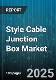 Style Cable Junction Box Market by End Use (Commercial, Industrial, Residential), Product Type (Flush Mount, Surface Mount), Material, Installation Type, Application - Global Forecast 2025-2030- Product Image