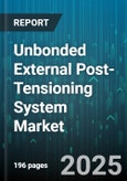 Unbonded External Post-Tensioning System Market by Application (Bridges, Commercial Buildings, Parking Structures), Product Type (Flat Strand, Round Strand), Structure Type, Installation Type, End User - Global Forecast 2025-2030- Product Image