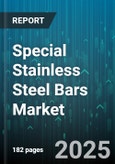 Special Stainless Steel Bars Market by Product Type (Flat Bars, Hexagonal Bars, Round Bars), Application (Aerospace, Automotive, Chemical Processing), Grade, Manufacturing Process, Distribution Channel - Global Forecast 2025-2030- Product Image