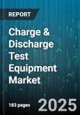 Charge & Discharge Test Equipment Market by Product Type (Automatic Test Equipment, Manual Test Equipment), End User (Automotive, Consumer Electronics, Energy Storage), Battery Type, Application, Offering, Test Mode - Global Forecast 2025-2030- Product Image