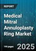 Medical Mitral Annuloplasty Ring Market by Device Type (Flexible, Rigid, Semi Rigid), Procedure Type (Combined Cardiac Procedures, Isolated Mitral Valve Repair), End User Channel, Material Type, Patient Age Group - Global Forecast 2025-2030- Product Image