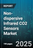Non-dispersive Infrared CO2 Sensors Market by Application (Automotive, Consumer Electronics, Food & Beverage), Product Type (Fixed Stationary, Portable), Calibration Technology, Integration, Sales Channel - Global Forecast 2025-2030- Product Image