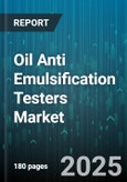 Oil Anti Emulsification Testers Market by Instrument Type (Automatic, Manual), End User (Environmental Laboratories, Oil & Gas Companies, Petrochemical Plants), Technology, Application, Test Method, Oil Type - Global Forecast 2025-2030- Product Image