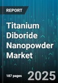 Titanium Diboride Nanopowder Market by Application (Coatings, Composites, Electronics), Grade (Commercial Purity, High Purity, Standard Purity), End Use Industry, Particle Size, Sales Channel - Global Forecast 2025-2030- Product Image