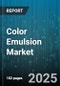 Color Emulsion Market by Product Type (Acrylic Emulsion, Styrene Acrylic Emulsion, Vinyl Emulsion), End Use (Commercial, Industrial, Residential), Application, Distribution Channel, Technology - Global Forecast 2025-2030 - Product Thumbnail Image
