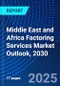 Middle East and Africa Factoring Services Market Outlook, 2030 - Product Image